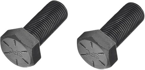 (2 Pcs) 018-6020-00 New 5/8"-18 x 1-1/2" GR 8 Hex Blade Bolt for Bad Boy 60 inch Mower Blades, fits ZT CZT MZ Outlaw Magnum Maverik in Kuwait