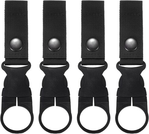 M METERXITY Water Bottle Clips, Portable Water Bottle Ring Holder Hanging Buckle Clip for Backpack Belt, Nylon Webbing Strap for Outdoor/Camping/Mountaineering in Kuwait