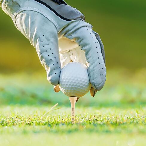 Golf Gifts, 100 PCS Personalized Golf Tees with Custom Text I Wooden Golf Tees I Golf Gifts for Men, 20,40,60,80,100 PCS Available in Kuwait