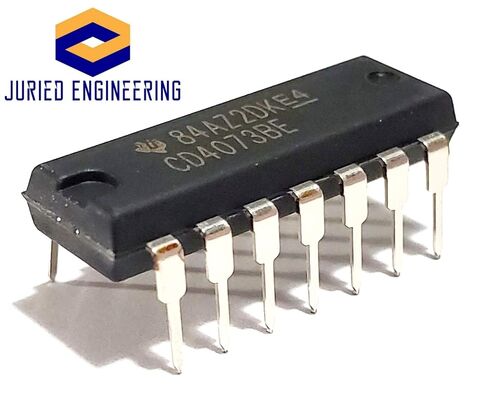 CD4073BE CD4073 4073 CMOS ثلاثي 3 مدخلات وبوابة IC DIP-14 (عبوة من 20 قطعة) in Kuwait