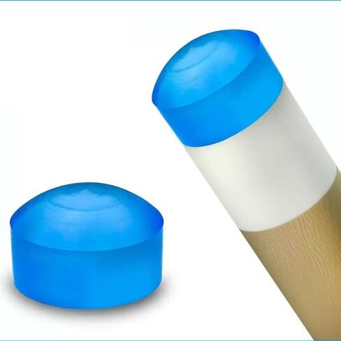 SOLROS Billiard Break and Jump Cue Tips Polymer Material Super Hard Crystal Pool Stick Tip Replacement Repair Accessory with Storage Box for Gym Room Club Bar in Kuwait