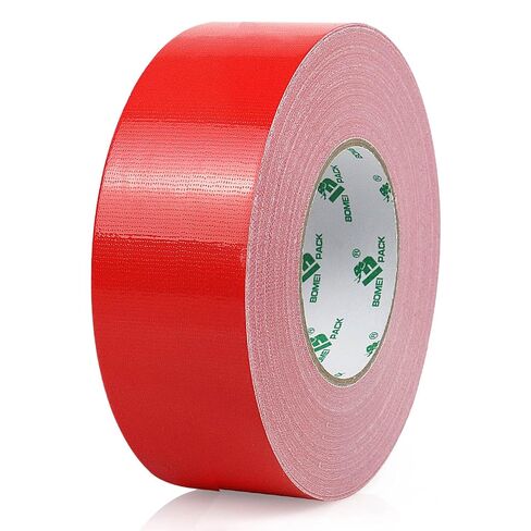 BOMEI PACK Duct Tape 1.5 inches Wide (Red), Industrial Grade 1.5 inches x 60 Yards (179 ft), 9 Mil Heavy-Duty, Waterproof, UV Resistant for Crafts & Home Improvement in Kuwait