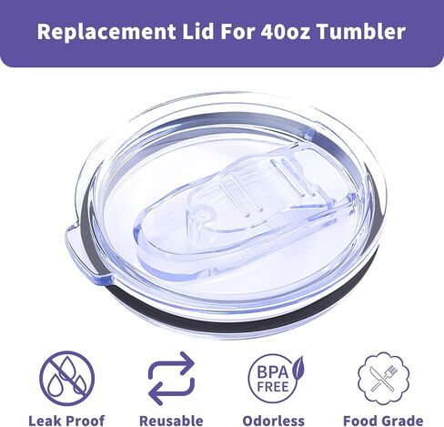 متوافق مع غطاء مير البديل 12oz/16oz/20oz/24oz. عبوة من 2. in Kuwait