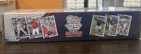 2026 Topps MLB Baseball 75th Anniversary Complete Set FACTORY SEALED Rookies Jacob Misiorowski, Jac Caglianone, Roman Anthony + in Kuwait
