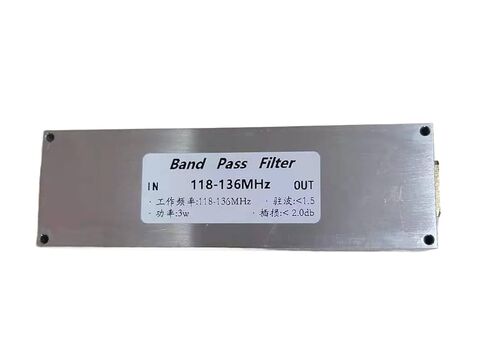 BPF-118-136 مرشح تمرير النطاق 118-136 ميجا هرتز BPF مرشح تمرير نطاق الطيران استقبال الطيران مضاد للتشويش in Kuwait