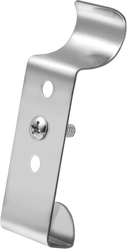 ANDGOO 8 Pack Vinyl Siding Hooks, No Hole Siding Clips with Screws, Vinyl Siding Hangers for Hanging Outdoor, Heavy Duty Outside Camera Mount, for Doorbell, Outdoor Lights & Cables in Kuwait