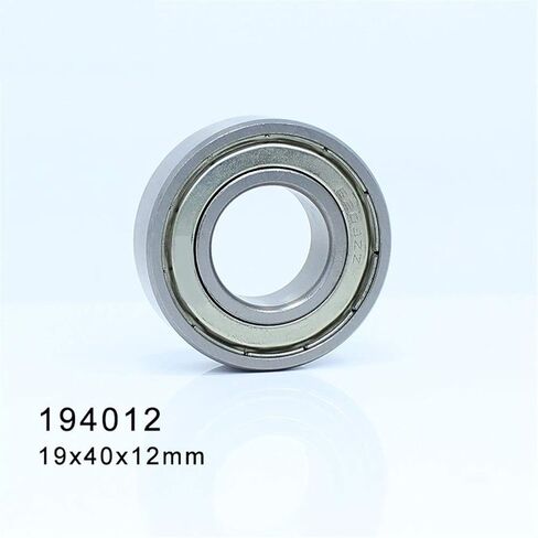 Bearing, 194012 Non-Standard Deep Groove Ball Bearings Inner Diameter 19 mm Outer Diameter 40 mm Thickness 12 mm Bearing (1 PC) Ball Bearings in Kuwait