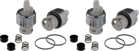 Delta Faucet RP54801 Delta Plumbing Replacement Parts, Chrome (Pack of 2) in Kuwait