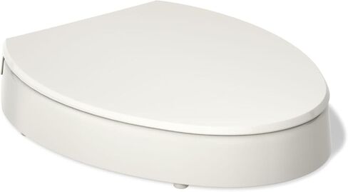 KOHLER 25875-47 Hyten® Elevated Quiet-Close™ elongated toilet seat, Almond in Kuwait
