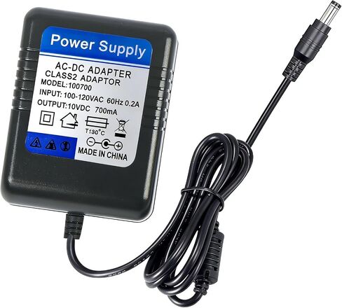 استبدال محول طاقة البيانو الإلكتروني DC10V | لياماها PA-3 PA-3B PA-3C PA-3BU، سلك طاقة طويل للغاية 9.8 قدم/3 متر in Kuwait