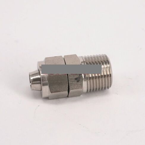 خرطوم مناسب سريع O.DxI.D 10x8mm-1/8 "ذكر 304 سداسية من الفولاذ المقاوم للصدأ تركيب سريع موصل سريع in Kuwait