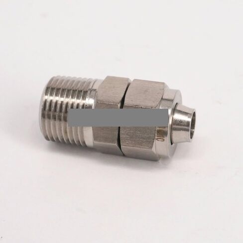 خرطوم مناسب سريع O.DxI.D 10x8mm-1/8 "ذكر 304 سداسية من الفولاذ المقاوم للصدأ تركيب سريع موصل سريع in Kuwait