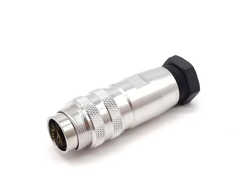 Industrial Connector Signal M16 14 Pin Straight Waterproof Male Cable Plug Non-Shield in Saudi Arabia