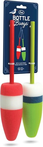 Genuine Fred Bottle Buoys Lobster Buoy Bottle Brush Long-Handle Sponges, Set of 2, Fun and Unique Nautical Design, Gift-Ready Packaging in Kuwait