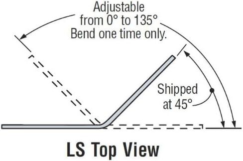 ربطة عنق سيمبسون القوية #LS90-WEST LS90 قابلة للتعديل بزاوية L50 in Kuwait