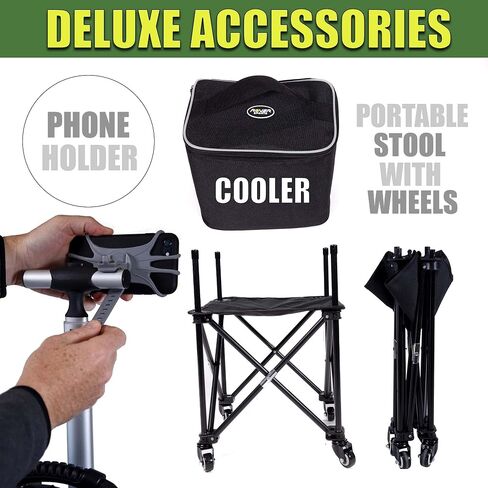 Rover Sports The Packhopper - Tennis Backpack and Ball Hopper in One - Tennis Ball Cart - Tennis Racket Bag and Ball Picker Upper also available for Pickleball in Kuwait