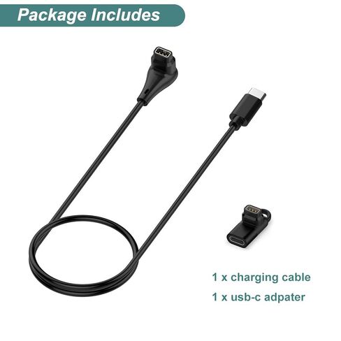 شاحن Kissmart لساعة Coros Pace 4/Apex 4/Pace Pro/Nomad الذكية | كابل شحن 90 درجة USB C محول لـ Coros Pace 4، APEX 4، Pace Pro، Nomad in Kuwait