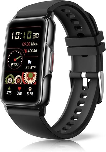 Smart Watch Health Fitness Tracker with 24/7 Heart Rate, Blood Oxygen Blood Pressure Sleep Monitor, 115 Sports Modes, Step Calorie Counter Pedometer IP68 Waterproof for Android and iPhone Women Men in Kuwait