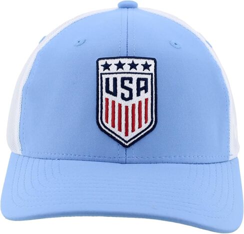 U.S. Women's Soccer Officially Licensed USWNT Patch Hat Flux Light Blue in Kuwait