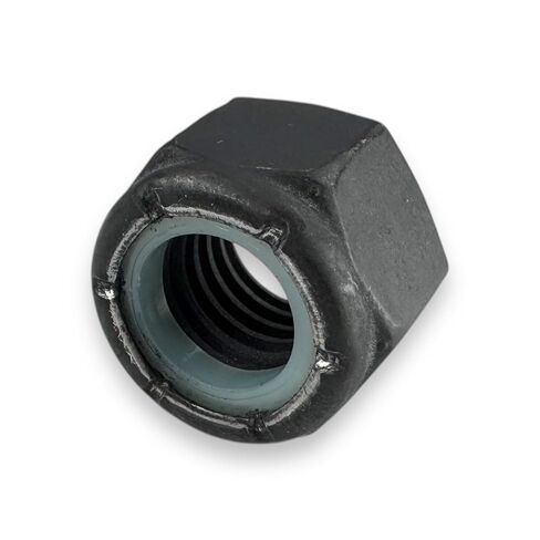 BCP Fasteners 5/8-11 Black Phosphate Nylon Insert Hex Lock Nuts (10 Qty) - BCP1239 in Kuwait