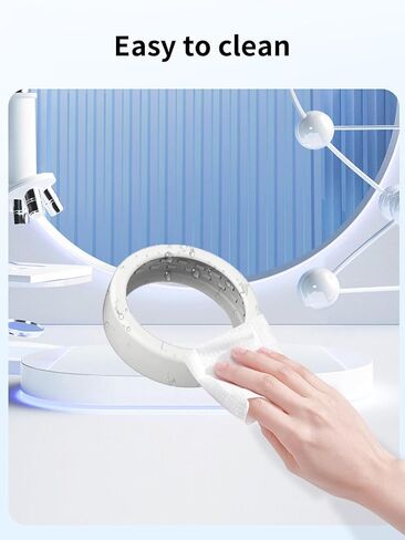 for OURA Ring5 Silicone Ring Protector,BOVUGAC Ultra-Thin Elastic Smart Ring Sleeve,Waterproof Anti-Drop, Compatible with OURA Ring 5,All Round Protection.(Size:10~13)-Black+White in Kuwait