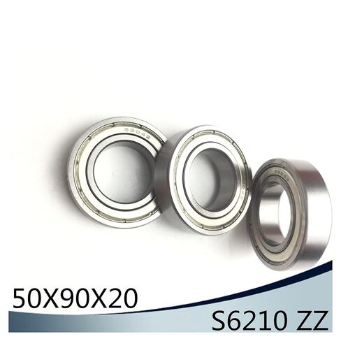 S6210ZZ Bearing 50 * 90 * 20 mm (4PCS) ABEC-1 S6210 Z ZZ S 6210 440C Stainless Steel S6210Z Ball Bearings in Kuwait