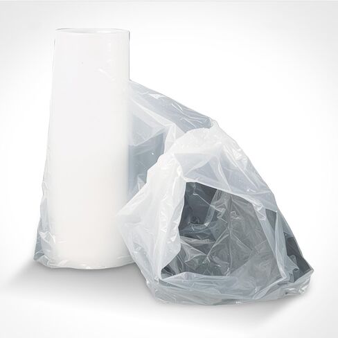 أنابيب بولي مسطحة من شركة Aluf Plastics - بولي إيثيلين صالح للطعام، مقاس 16 بوصة × 500 بوصة، وسمك 2 مل مكافئ، 4 بكرات، مصنوعة في الولايات المتحدة الأمريكية. أنابيب مسطحة تناسب: عصا الهوكي، والزلاجات، والسجاد، والأنابيب in Kuwait