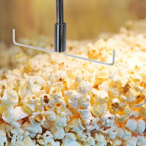 1 Pc Popcorn Machine Replacement Parts Popcorn Stirring Rod Maker Mixer Attachment Stirrer, 6.09 Inch Silver Iron Wire Whisk Stirring Stick for Commercial Popcor·n Maker Machine Parts in Kuwait