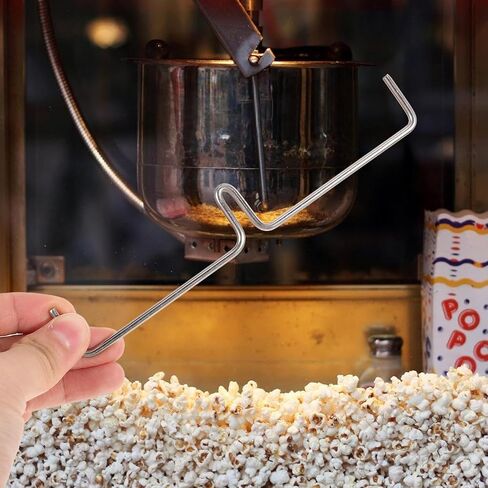 1 Pc Popcorn Machine Replacement Parts Popcorn Stirring Rod Maker Mixer Attachment Stirrer, 6.09 Inch Silver Iron Wire Whisk Stirring Stick for Commercial Popcor·n Maker Machine Parts in Kuwait