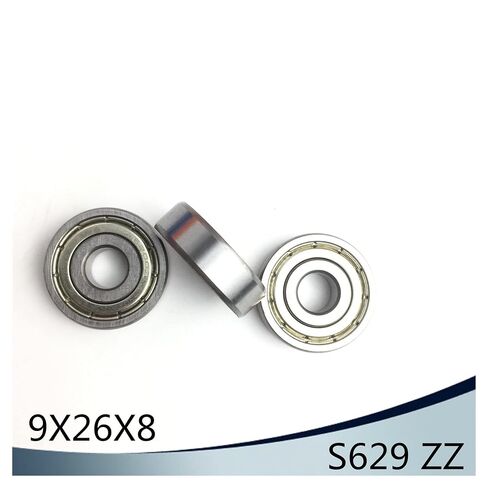 S629ZZ تحمل 9*26*8 مم (10 قطعة) ABEC-1 440C الأسطوانة الفولاذ المقاوم للصدأ S629Z S629 Z ZZ الكرات in Kuwait
