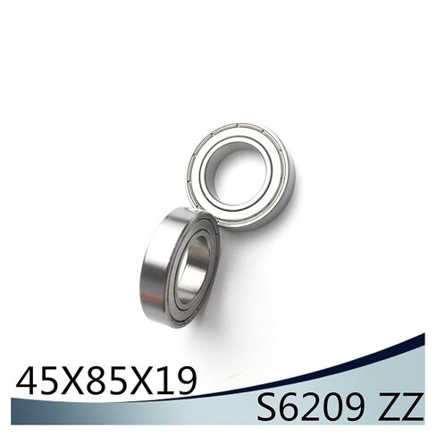 S6209ZZ Bearing 45 * 85 * 19 mm (5PC) ABEC-1 S6209 Z ZZ S 6209 440C Stainless Steel S6209Z Ball Bearings in Kuwait