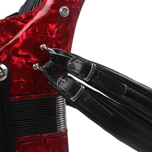 Accordion Shoulder Strap, Adjustable PU Leather Arm Strap for Musicians Comfortable Stage Performance Practice Use in Kuwait
