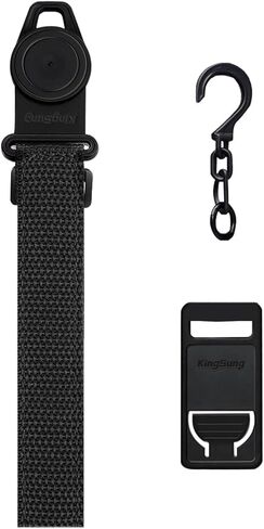 KingSung Zippered Soft Carrying Meter Case Bundle with Magnet Hanger Kit for Fluke 117/116/115/114/113 Digital Multimeter Many More, with Thick Wrist Strap and Built-in Shock-Proof Cotton in Saudi Arabia