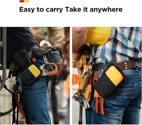 KingSung Zippered Soft Carrying Meter Case Bundle with Magnet Hanger Kit for Fluke 117/116/115/114/113 Digital Multimeter Many More, with Thick Wrist Strap and Built-in Shock-Proof Cotton in Saudi Arabia