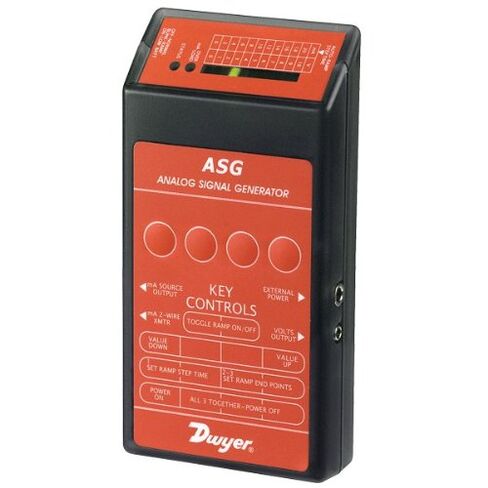 مولد الإشارة التناظرية Dwyer®، ASG، وظيفة المنحدر، مؤشر LED للرسم البياني الشريطي in Kuwait