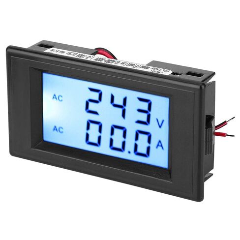 D69 2042 Digital AC Voltage and Current Meter with Built in Current Transformer, 80 300V 0 50A/0 100A Dual Range Display in Kuwait