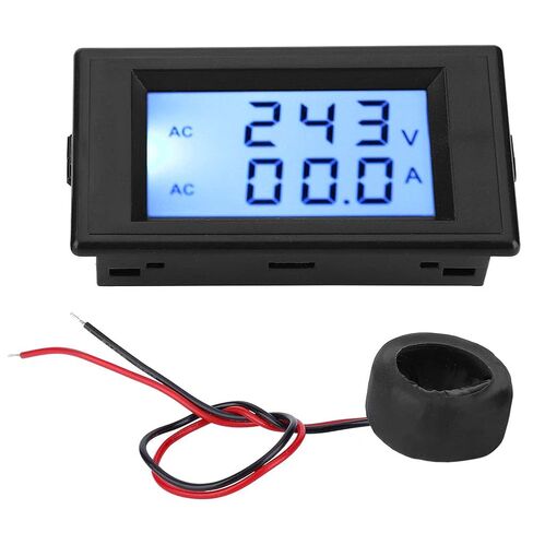 D69 2042 Digital AC Voltage and Current Meter with Built in Current Transformer, 80 300V 0 50A/0 100A Dual Range Display in Kuwait