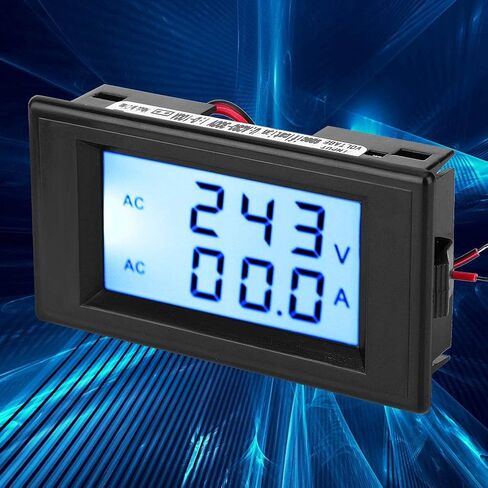 D69 2042 Digital AC Voltage and Current Meter with Built in Current Transformer, 80 300V 0 50A/0 100A Dual Range Display in Kuwait