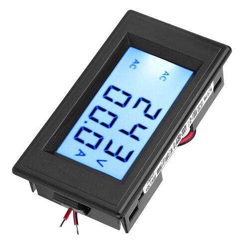 D69 2042 Digital AC Voltage and Current Meter with Built in Current Transformer, 80 300V 0 50A/0 100A Dual Range Display in Kuwait