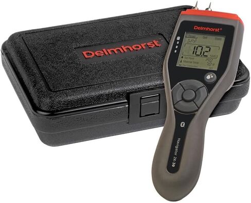 JX-30W/CS Digital Wood Moisture Meter with Carrying Case/Includes meter, 324CAS-0111 carrying case, and (2) extra 2498/A-100 pins. in Kuwait