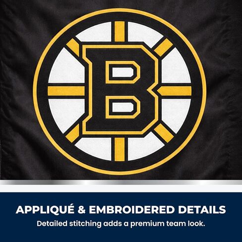 علم الحديقة الفاخر لفريق NHL من Party Animal، نايلون، سياتل كراكن | نايلون مزدوج الخياطة مع شعار الفريق وأكمام مخيطة؛ ديكور منزلي خارجي للفناء أو الشرفة أو الحديقة؛ 12.5 × 18 بوصة in Kuwait