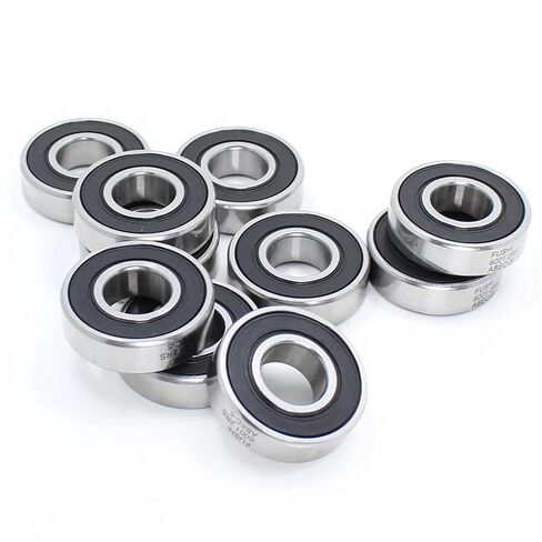 6001-2RS تحمل ABEC-5 10 قطعة 12x28x8 مللي متر مختومة الأخدود العميق 60012RS الكرات 6001RS 180101RS in Kuwait