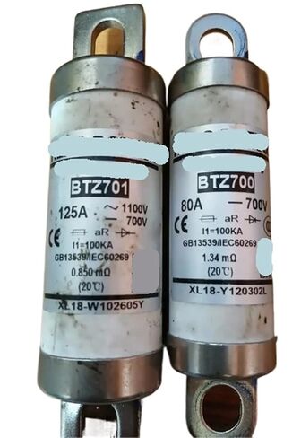 Fuses: BTZ700 80A 700VDC / 20A 35A 40A 50A 63A 100A BTZ701 125A 150A 160A 200A BTZ702 25A(BTZ700 100A 700VDC) in Kuwait