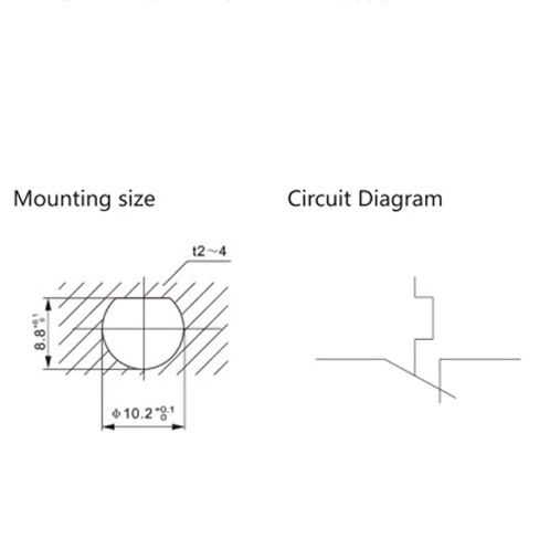RB2 15A 125/250V 2 دبابيس محرك الحماية الحرارية معدات التبديل قواطع دوائر مصغرة دليل إعادة تعيين مفاتيح الضغط على زر مع الجهد الزائد الزائد وحماية الدائرة القصيرة، 2 حزمة in Kuwait