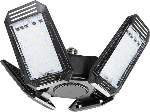 لمبة GT-Lite بقدرة 15,000 لومن LED قابلة للتعديل بأربعة ألواح، تستخدم فقط 140 وات، ضوء النهار، قاعدة E26، ضوء جراج LED لمستودع ورشة العمل الداخلية in Kuwait