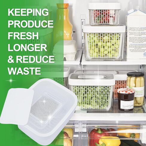 Carbon Filter Refills Fit for OXO Greensaver Produce Keeper | for Crisper Inserts, Filter Refill Bags Compatible with Bluapple Produce Saver Balls, Keep Fresh Packet Refills, 8PCS in Kuwait