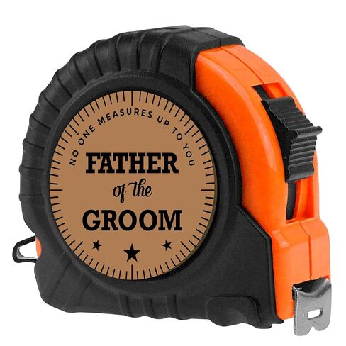 Father of The Bride Gifts, Wedding for Dad from Son Daughter, Bride Groom, Fathers Gifts from Daughter Wedding Day, Measuring Tape 16 ft Stocking Stuffers for Dad, Retractable Digital Carpenter Tool in Kuwait