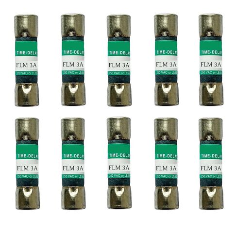 10 عبوات جديدة FLM-3 FLM 3A 250Vac صمامات تأخير الوقت، FLM-3A صمامات خرطوشة الحد الحالية in Kuwait