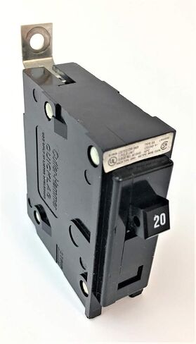 قاطع دائرة كاتلر هامر BAB1020 1/pkg 20A 120/240V 1P in Kuwait