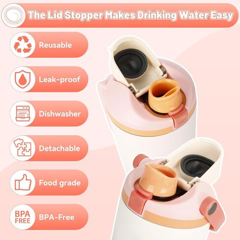 سدادة بديلة من Tatamy 6 قطع لـ Owala FreeSip Sway 30oz 40oz، حشية علوية بغطاء من السيليكون لـ Owala FreeSip Tumbler 40oz، قطع غيار قابس مطاطي لغطاء الفم لملحقات Owalla خالية من BPA (رمادي) in Kuwait